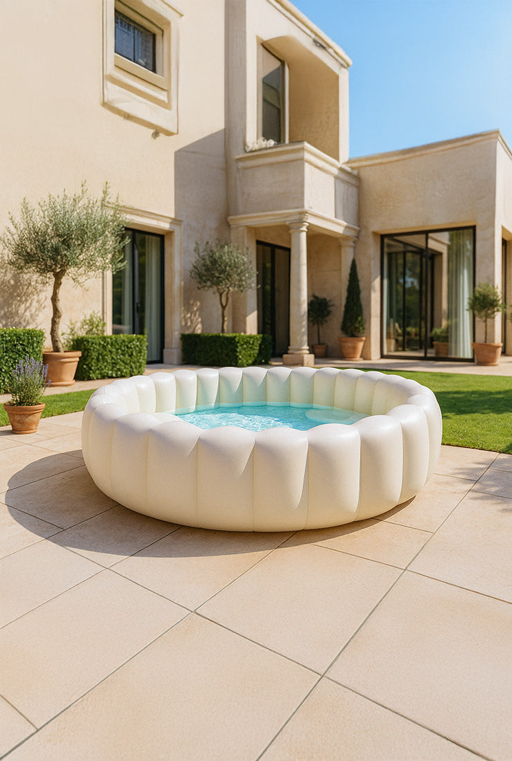 vorher / nachher skinny dip aufblasbare Design Pools für Erwachsene