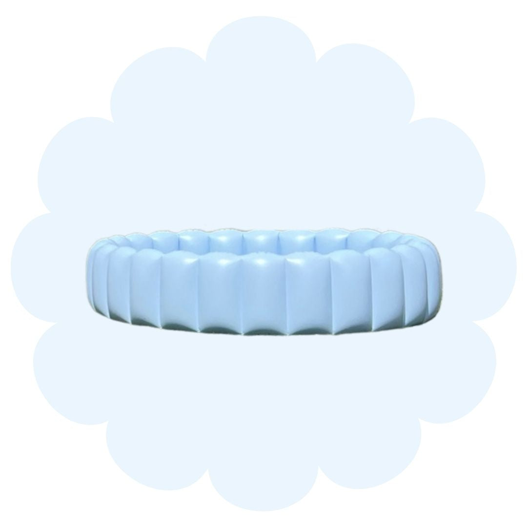 Design Luxe Lounger Pool - Aufblasbar in hellblau