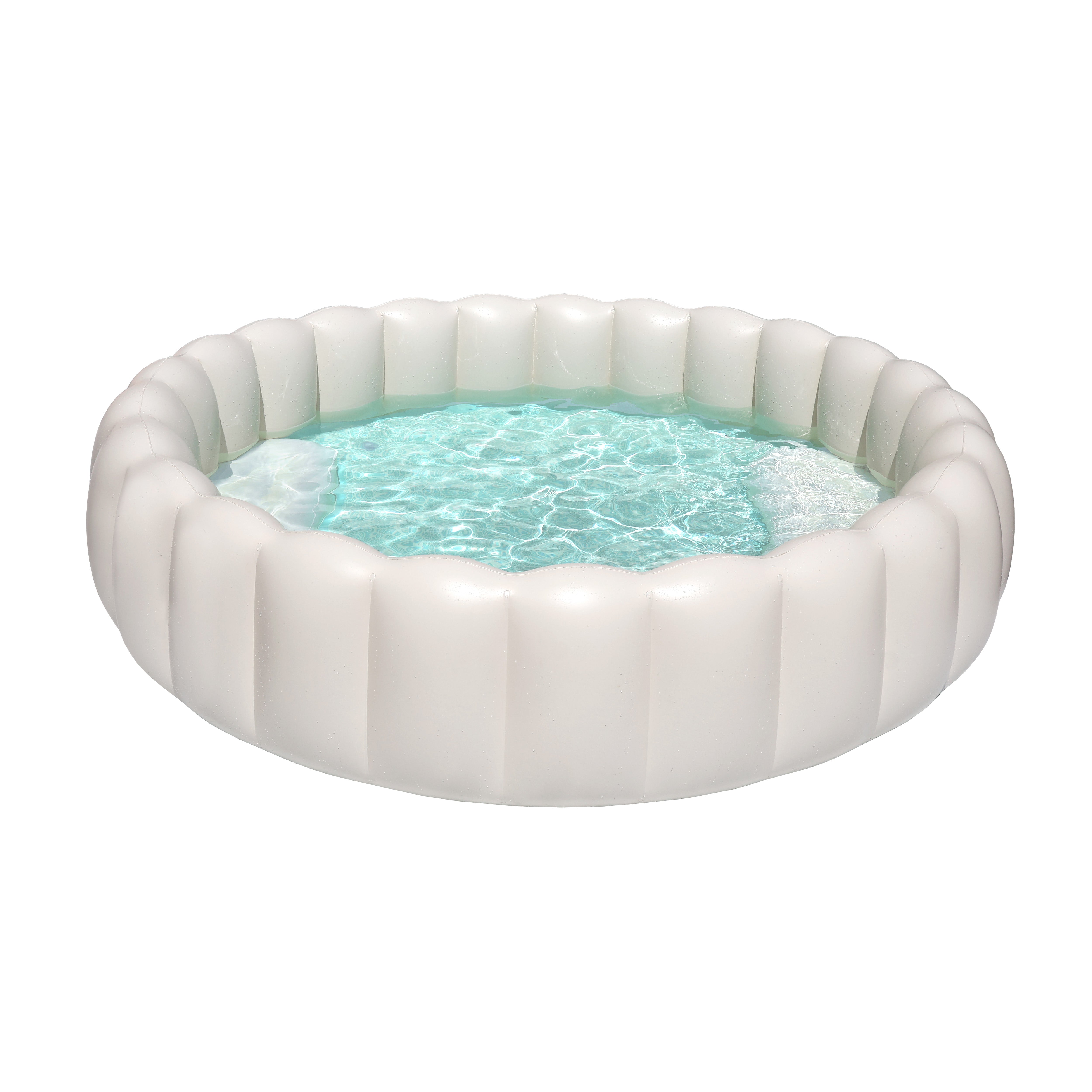 Aufblasbarer Design Pool für Erwachsene - ivory